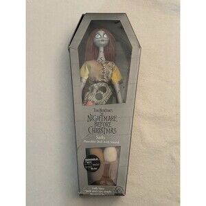 Vintage Nightmare Before Christmas Posable Sally Doll "Sally Speaks"